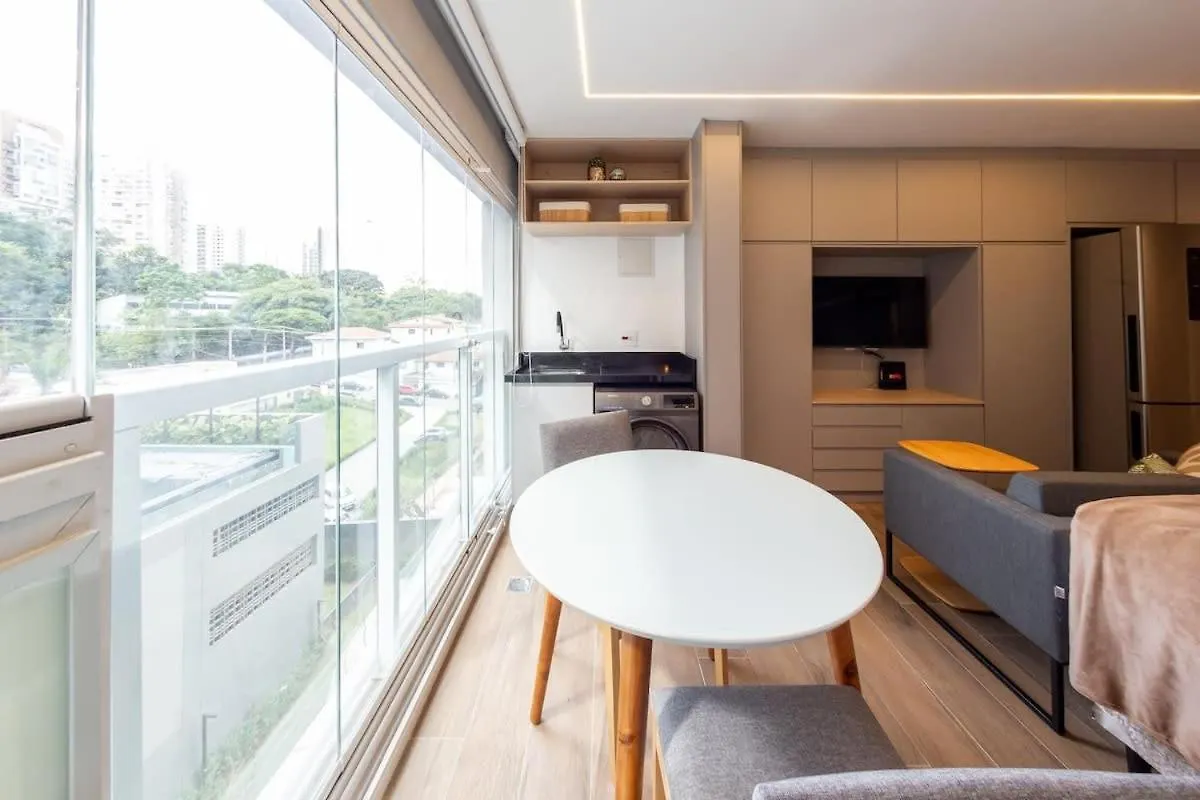 Lägenhet Bhomy Moema - Suite A 6Min Do Metro Aacd Art62B São Paulo